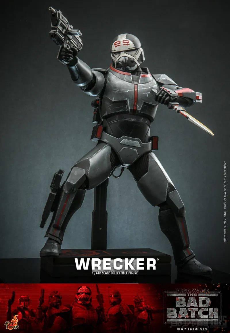 Hot Toys《星际大战：异等小队》破坏者（Wrecker）1/6 比例收藏级人偶 -1