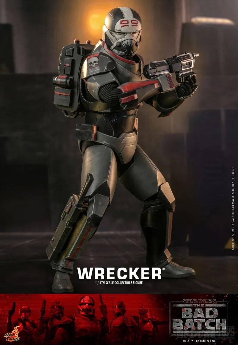 Hot Toys《星际大战：异等小队》破坏者（Wrecker）1/6 比例收藏级人偶 -1