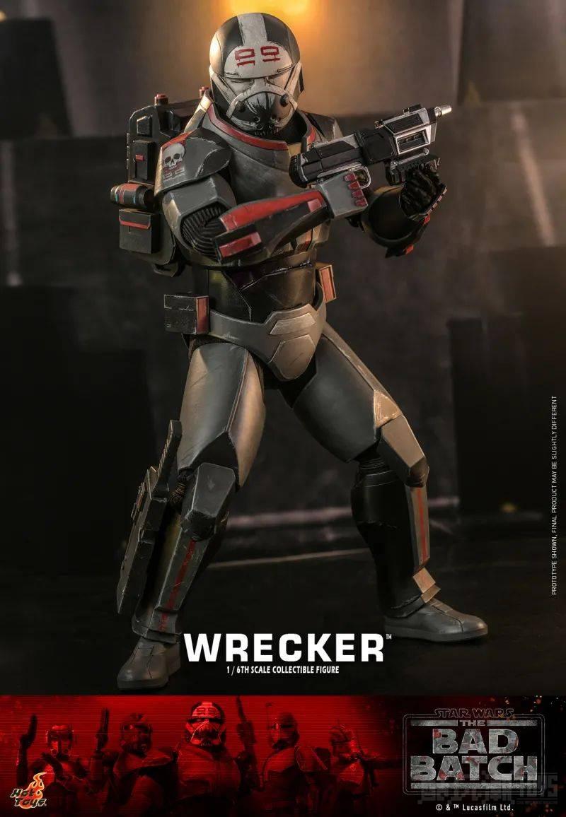 Hot Toys《星际大战：异等小队》破坏者（Wrecker）1/6 比例收藏级人偶 -1