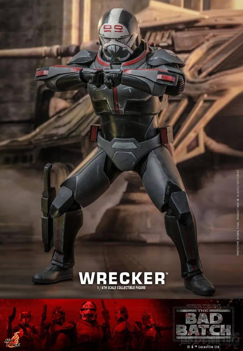 Hot Toys《星际大战：异等小队》破坏者（Wrecker）1/6 比例收藏级人偶 -1