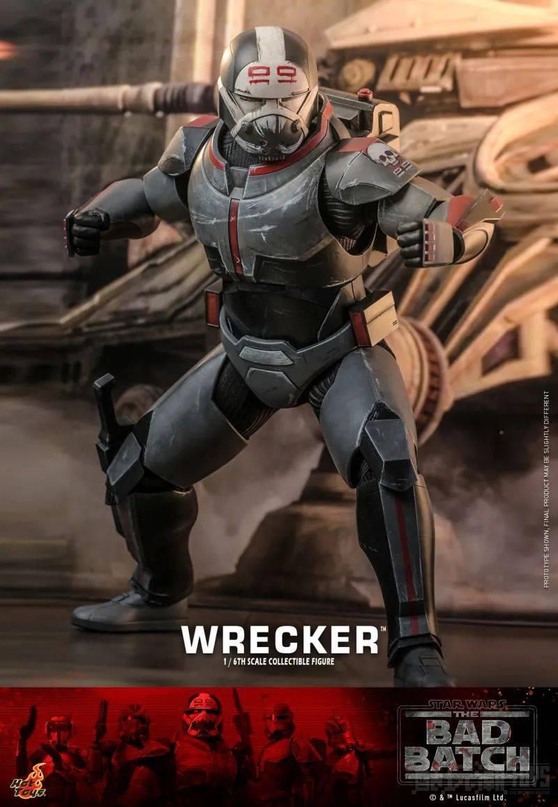 Hot Toys《星际大战：异等小队》破坏者（Wrecker）1/6 比例收藏级人偶 -1