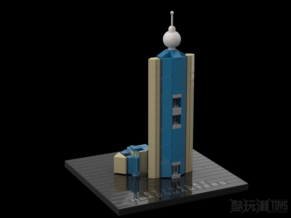 阿布扎比埃迪萨拉特大厦Etisalat Tower Abu Dhabi -1