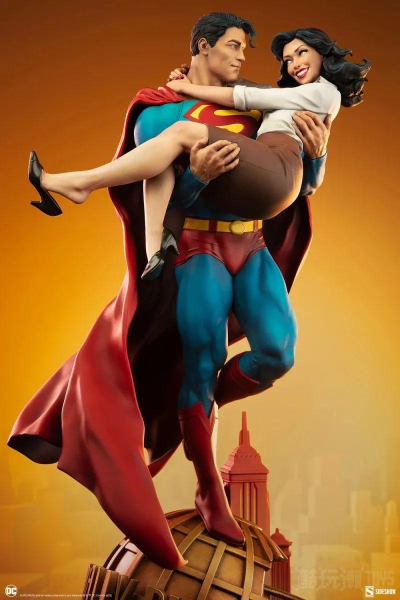 SIDESHOW DC 漫画“超人＆路易斯·莱恩”全身雕像（SUPERMAN AND LOIS LANE） -6