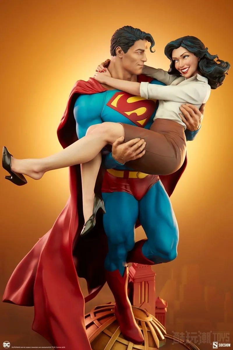 SIDESHOW DC 漫画“超人＆路易斯·莱恩”全身雕像（SUPERMAN AND LOIS LANE） -7