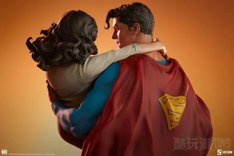 SIDESHOW DC 漫画“超人＆路易斯·莱恩”全身雕像（SUPERMAN AND LOIS LANE） -10