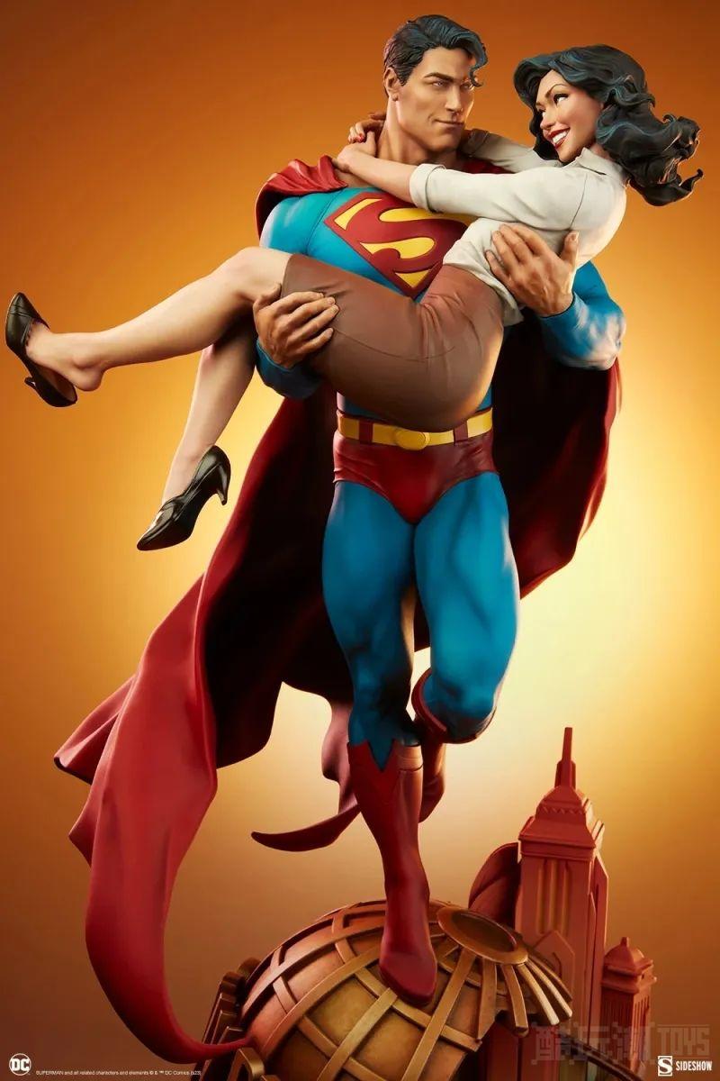 SIDESHOW DC 漫画“超人＆路易斯·莱恩”全身雕像（SUPERMAN AND LOIS LANE） -11