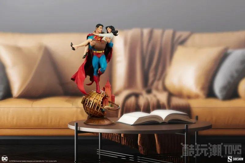 SIDESHOW DC 漫画“超人＆路易斯·莱恩”全身雕像（SUPERMAN AND LOIS LANE） -12