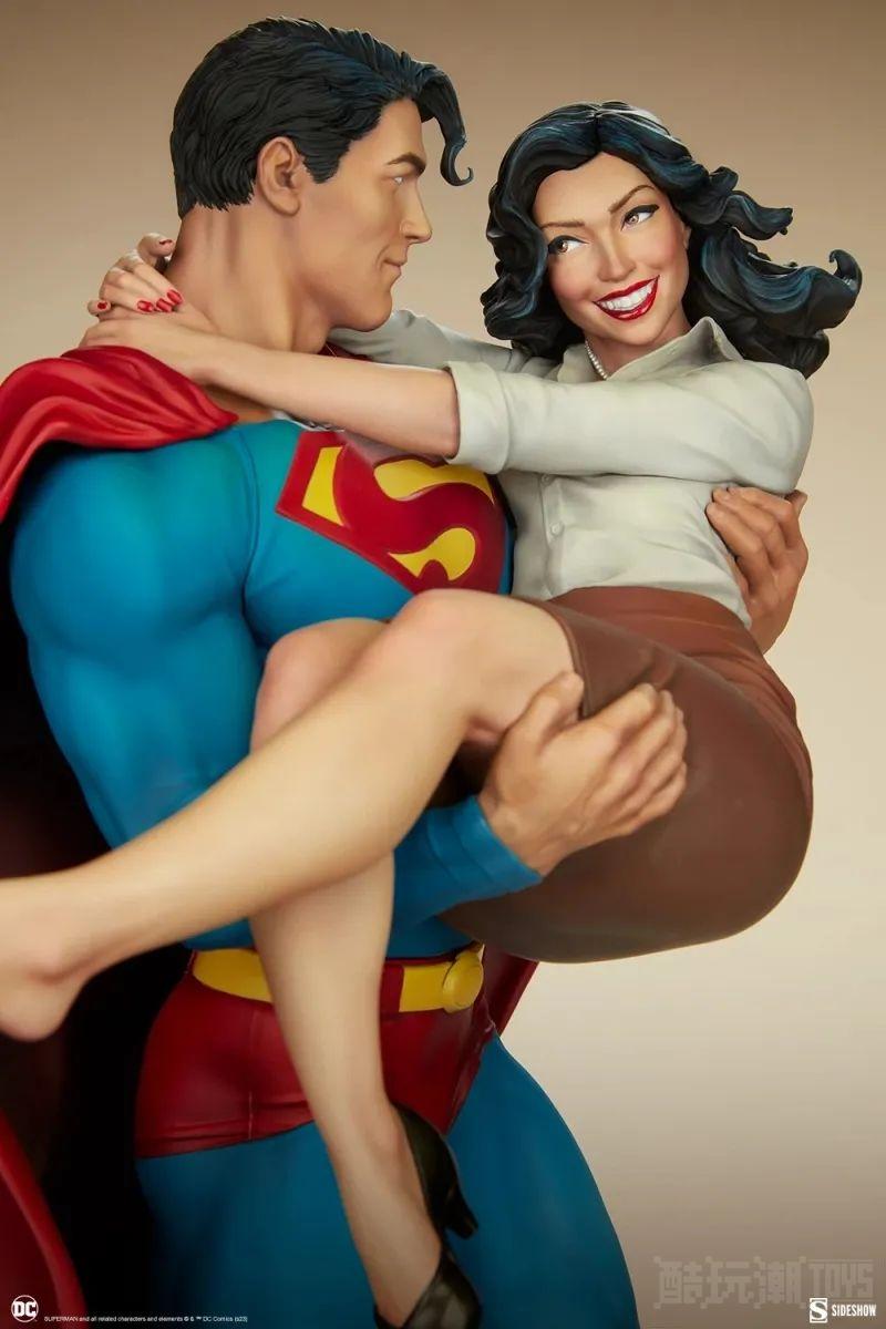 SIDESHOW DC 漫画“超人＆路易斯·莱恩”全身雕像（SUPERMAN AND LOIS LANE） -15