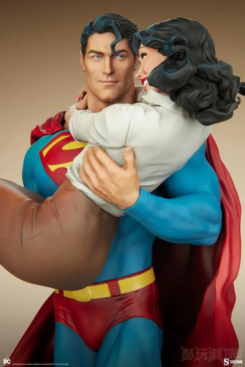 SIDESHOW DC 漫画“超人＆路易斯·莱恩”全身雕像（SUPERMAN AND LOIS LANE） -16