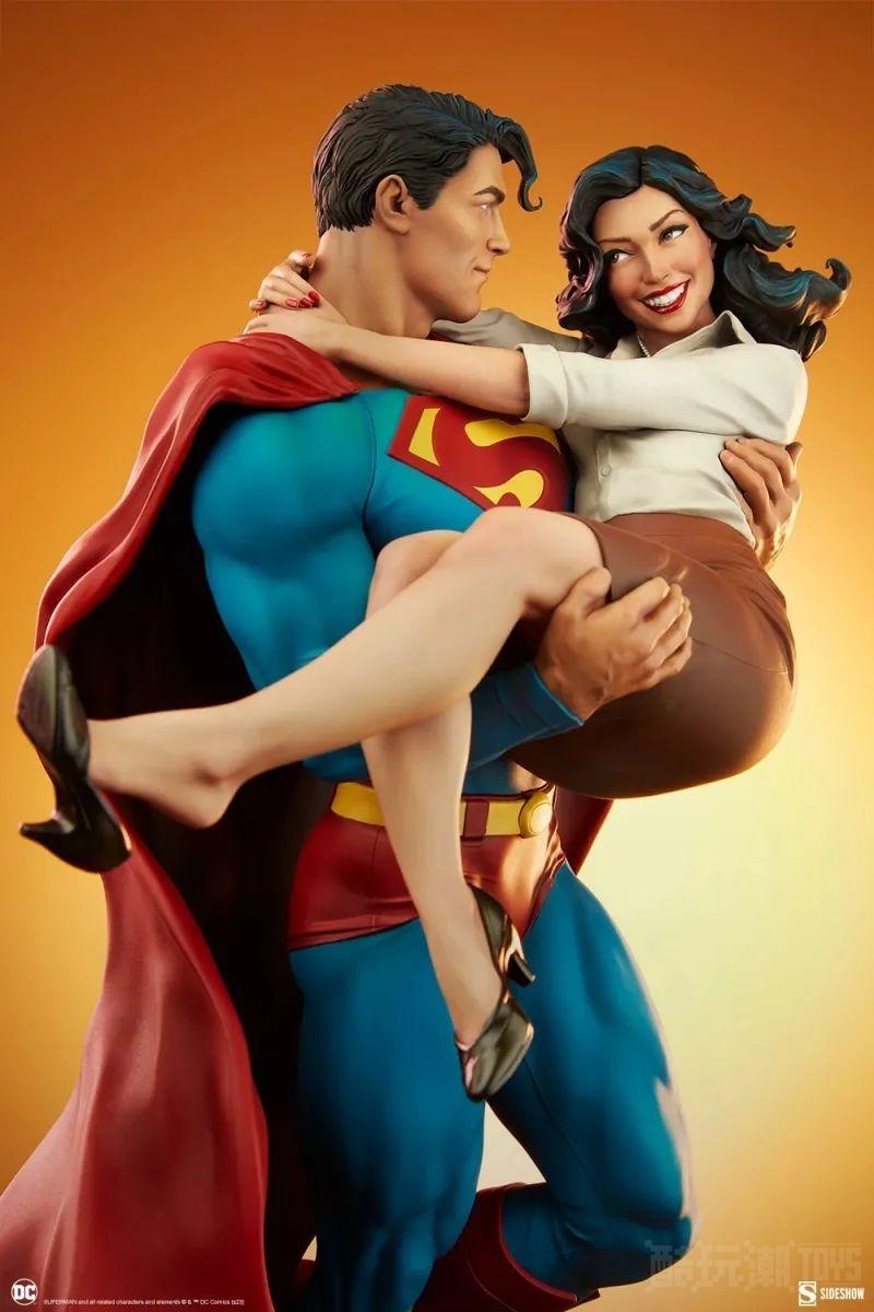 SIDESHOW DC 漫画“超人＆路易斯·莱恩”全身雕像（SUPERMAN AND LOIS LANE） -14
