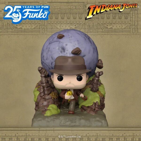 FUNKO Pop! Moment 系列《法柜奇兵》印第安纳·琼斯 巨石脱逃