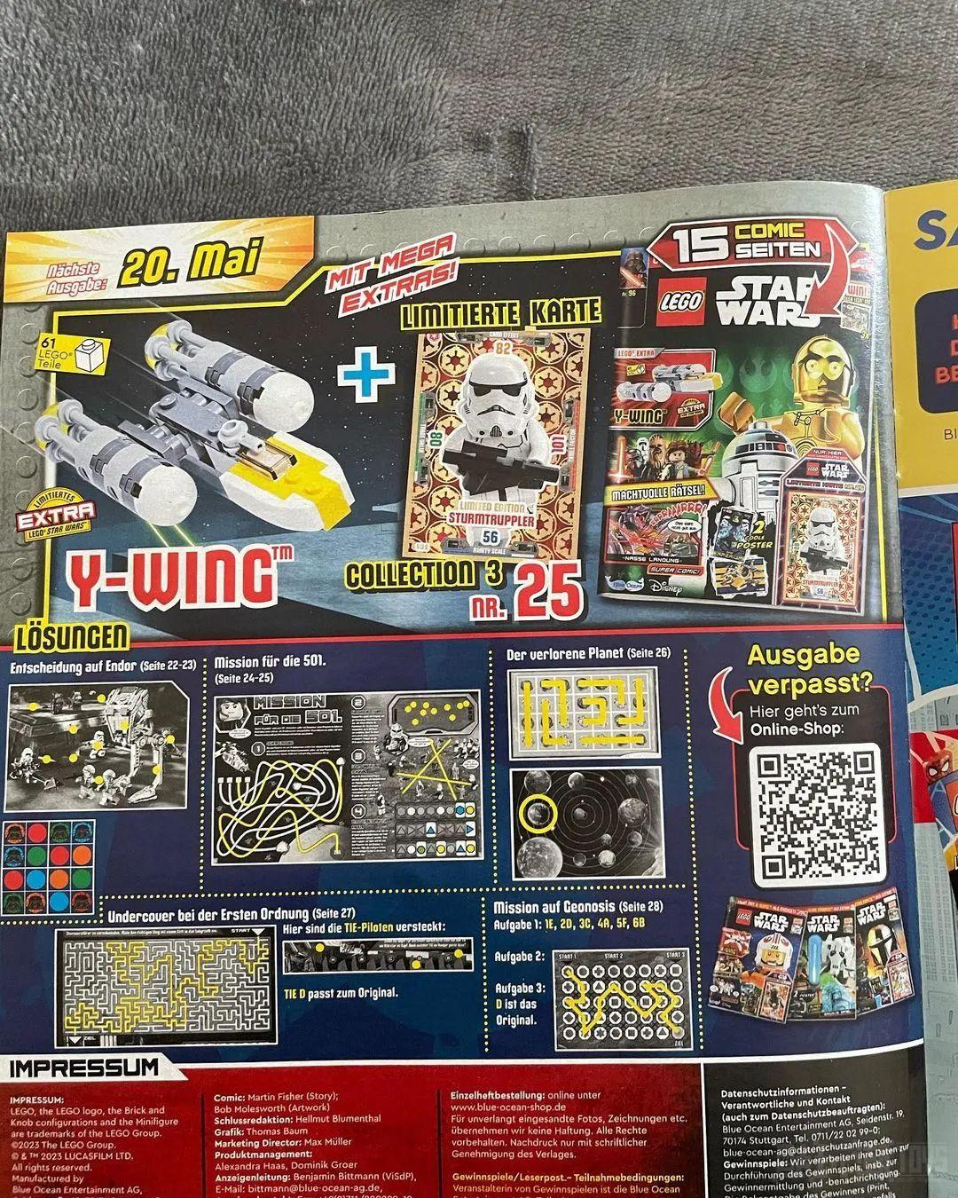 乐高星球大战杂志第96期随刊赠品曝光 -2 乐高星球大战杂志第96期随刊赠品曝光 -2