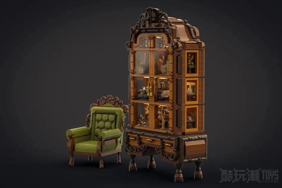 这展示品会量产吗?乐高IDEAS作品《古董柜》获得万票支持 -4 这展示品会量产吗?乐高IDEAS作品《古董柜》获得万票支持 -4