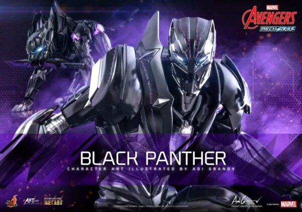 Hot Toys MARVEL《漫威复仇者联盟: 机甲突击》黑豹（Black Panther）收藏级人偶