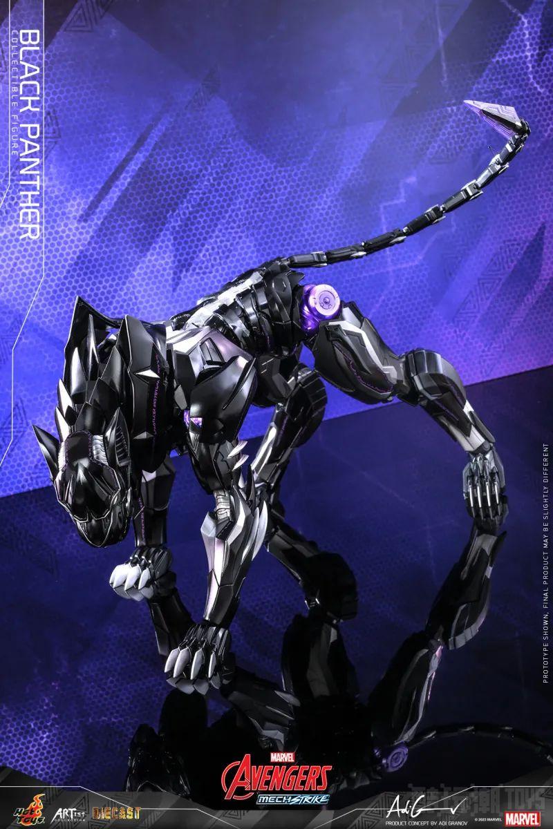 Hot Toys MARVEL《漫威复仇者联盟: 机甲突击》黑豹（Black Panther）收藏级人偶 -8