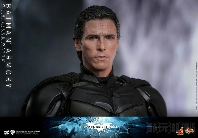 Hot Toys《蝙蝠侠：黑暗骑士崛起》“蝙蝠侠武器格纳库与布鲁斯·韦恩”1/6 比例收藏套装组 -18