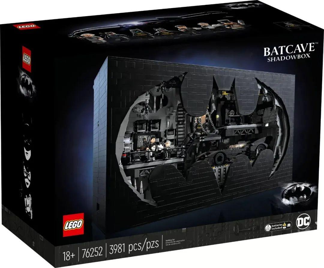 3981片颗粒3699元！迄今为止最大的DC套装乐高蝙蝠侠76252蝙蝠洞——影盒正式发布！ -2