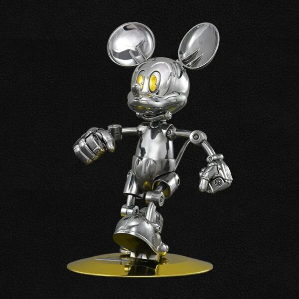 TAKARATOMY×空山基 迪士尼100周年纪念“Disney100 FUTURE MICKEY”未来米奇 合金可动玩偶！