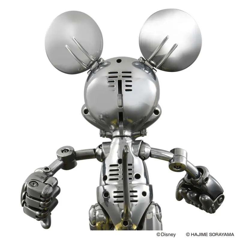 TAKARATOMY×空山基 迪士尼100周年纪念“Disney100 FUTURE MICKEY”未来米奇 合金可动玩偶！ -7