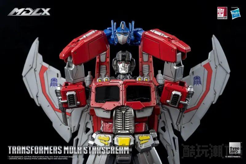 threezero MDLX 系列《变形金刚》红蜘蛛（Starscream）可动人偶 狡猾的笑脸最对味！ -5