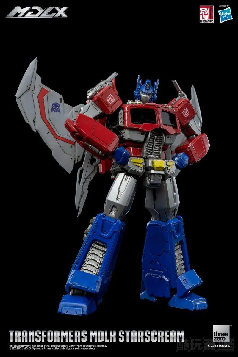 threezero MDLX 系列《变形金刚》红蜘蛛（Starscream）可动人偶 狡猾的笑脸最对味！ -6