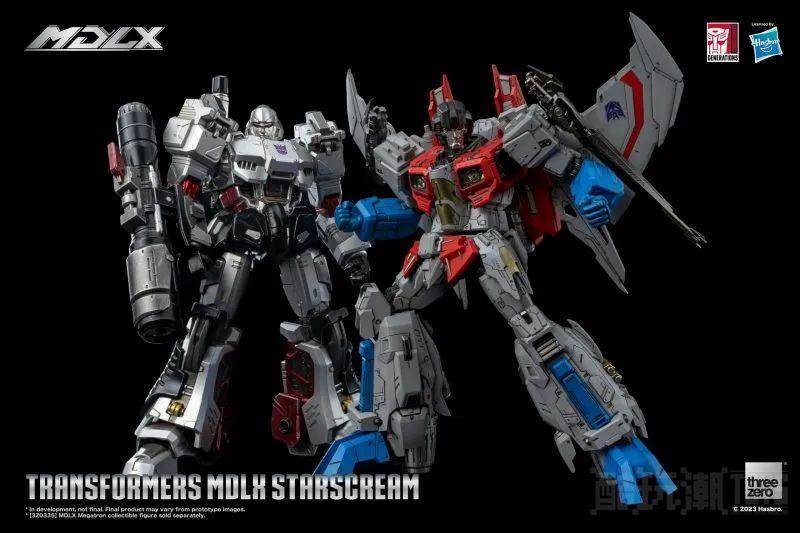 threezero MDLX 系列《变形金刚》红蜘蛛（Starscream）可动人偶 狡猾的笑脸最对味！ -7