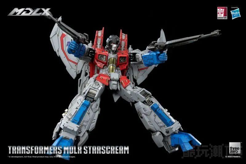 threezero MDLX 系列《变形金刚》红蜘蛛（Starscream）可动人偶 狡猾的笑脸最对味！ -10
