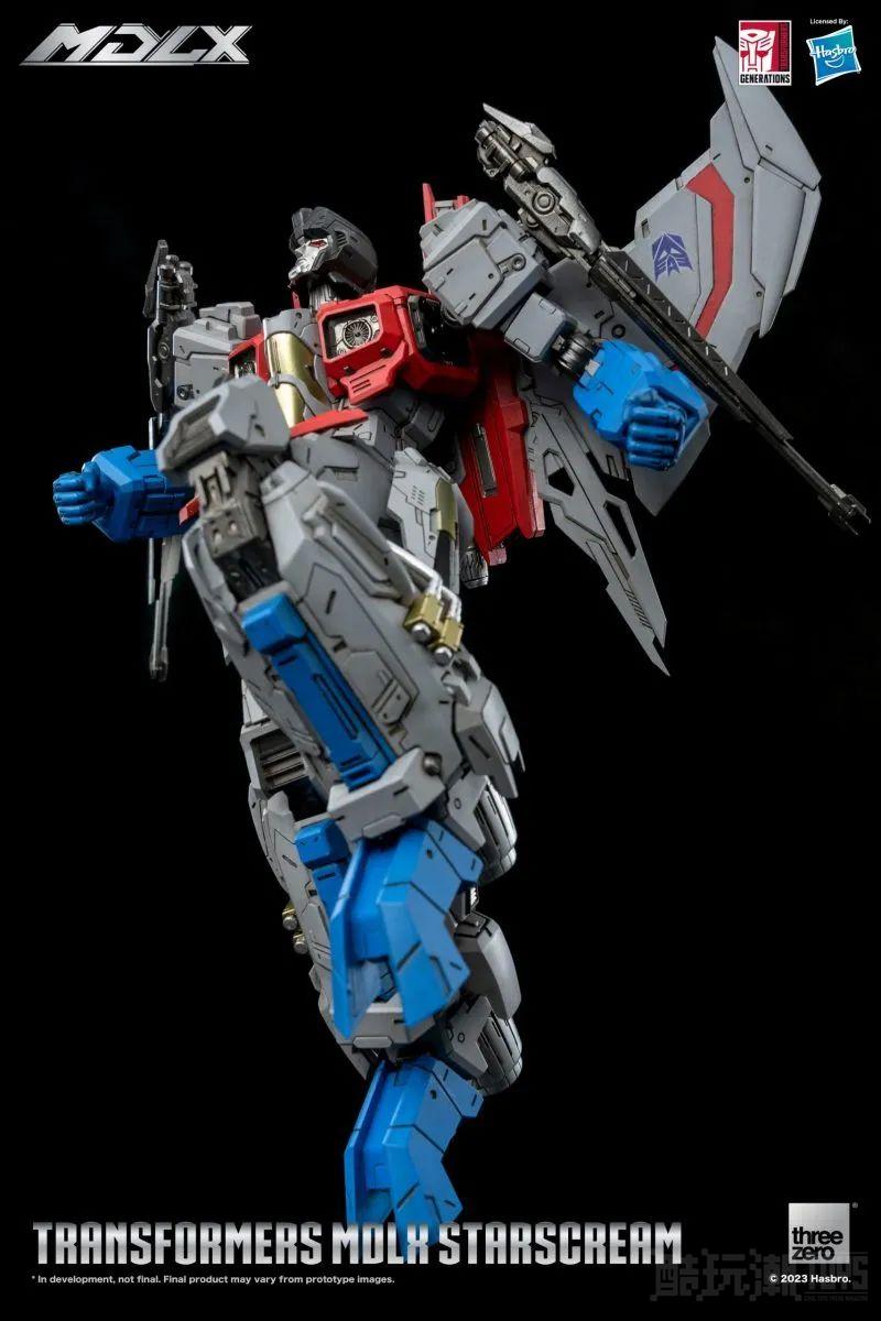 threezero MDLX 系列《变形金刚》红蜘蛛（Starscream）可动人偶 狡猾的笑脸最对味！ -13