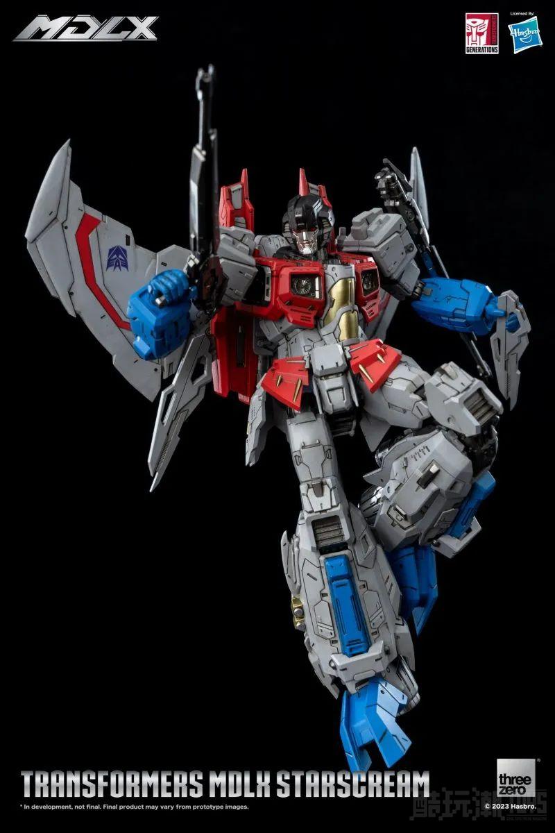 threezero MDLX 系列《变形金刚》红蜘蛛（Starscream）可动人偶 狡猾的笑脸最对味！ -11