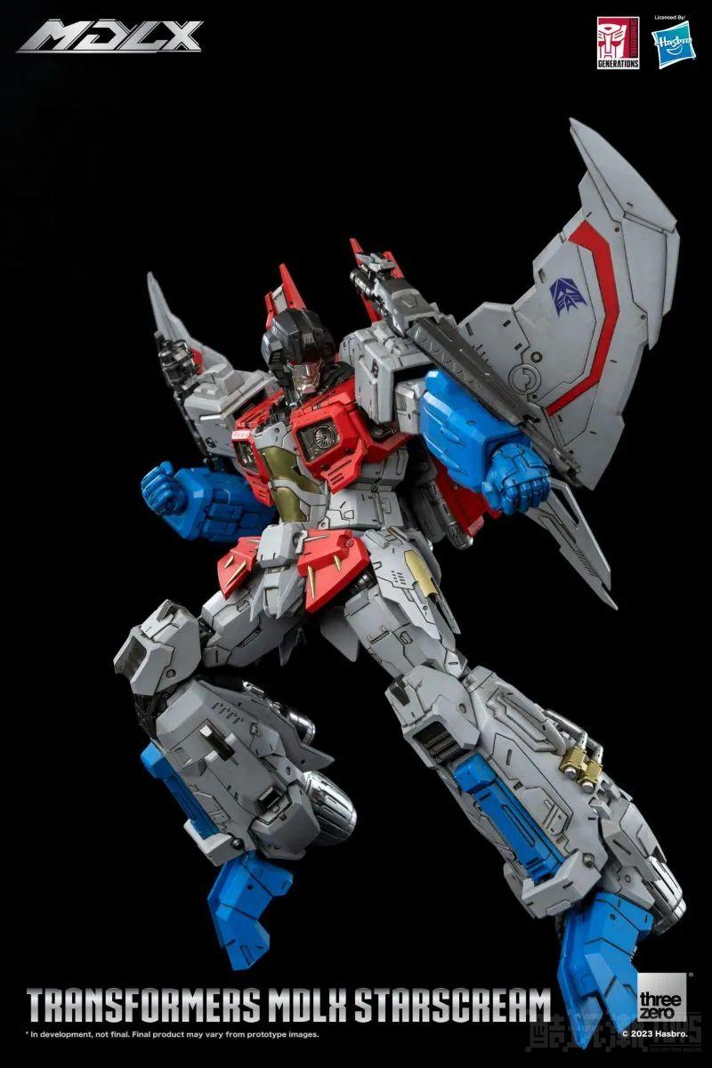 threezero MDLX 系列《变形金刚》红蜘蛛（Starscream）可动人偶 狡猾的笑脸最对味！ -15