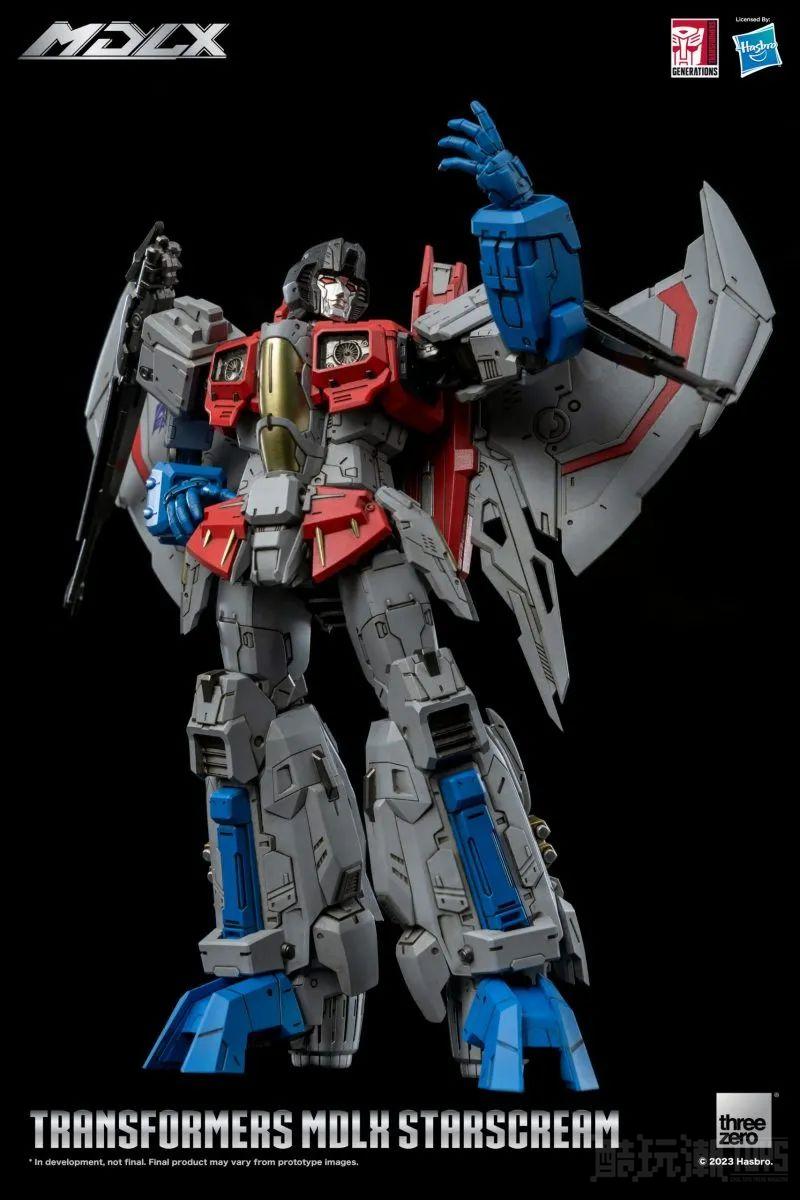 threezero MDLX 系列《变形金刚》红蜘蛛（Starscream）可动人偶 狡猾的笑脸最对味！ -17