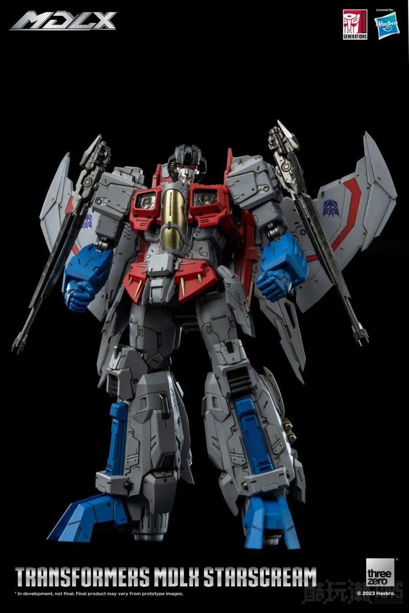 threezero MDLX 系列《变形金刚》红蜘蛛（Starscream）可动人偶 狡猾的笑脸最对味！ -18