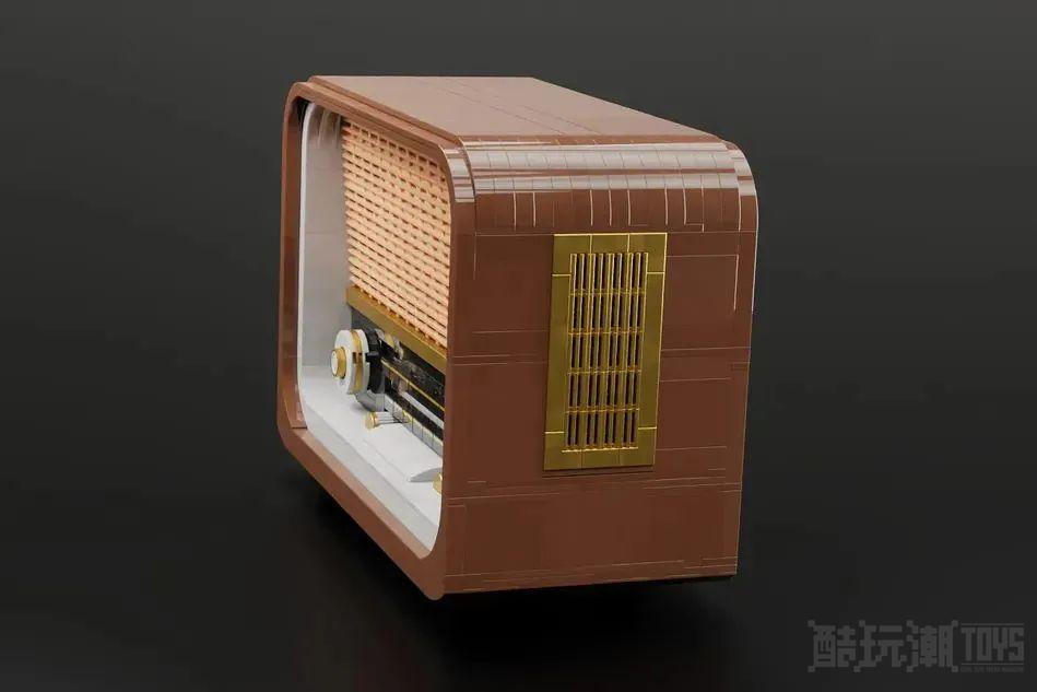 这是积木拼的?好逼真啊!乐高IDEAS作品《复古收音机》获得万票支持 -5 这是积木拼的?好逼真啊!乐高IDEAS作品《复古收音机》获得万票支持 -5