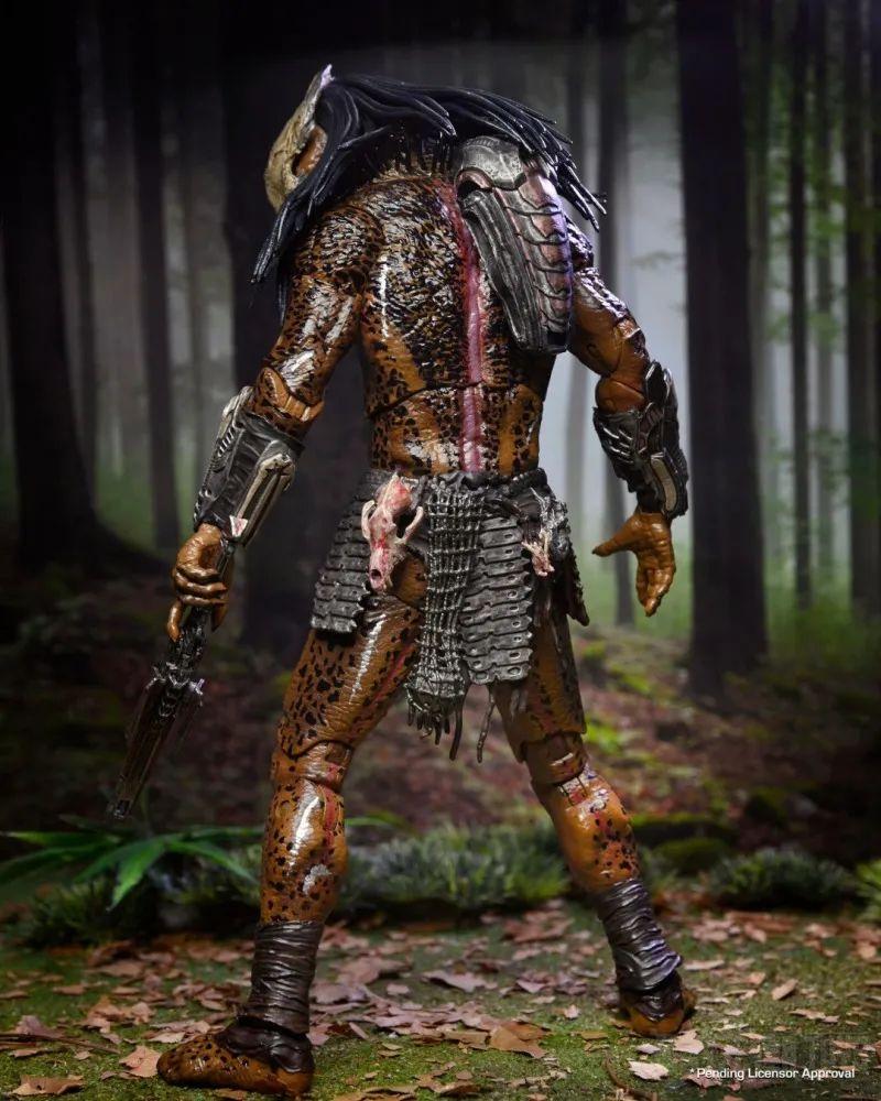NECA《铁血战士：兽猎者》野性铁血战士（Feral Predator）7 吋可动人偶 招牌兽骨面罩再现！ -3
