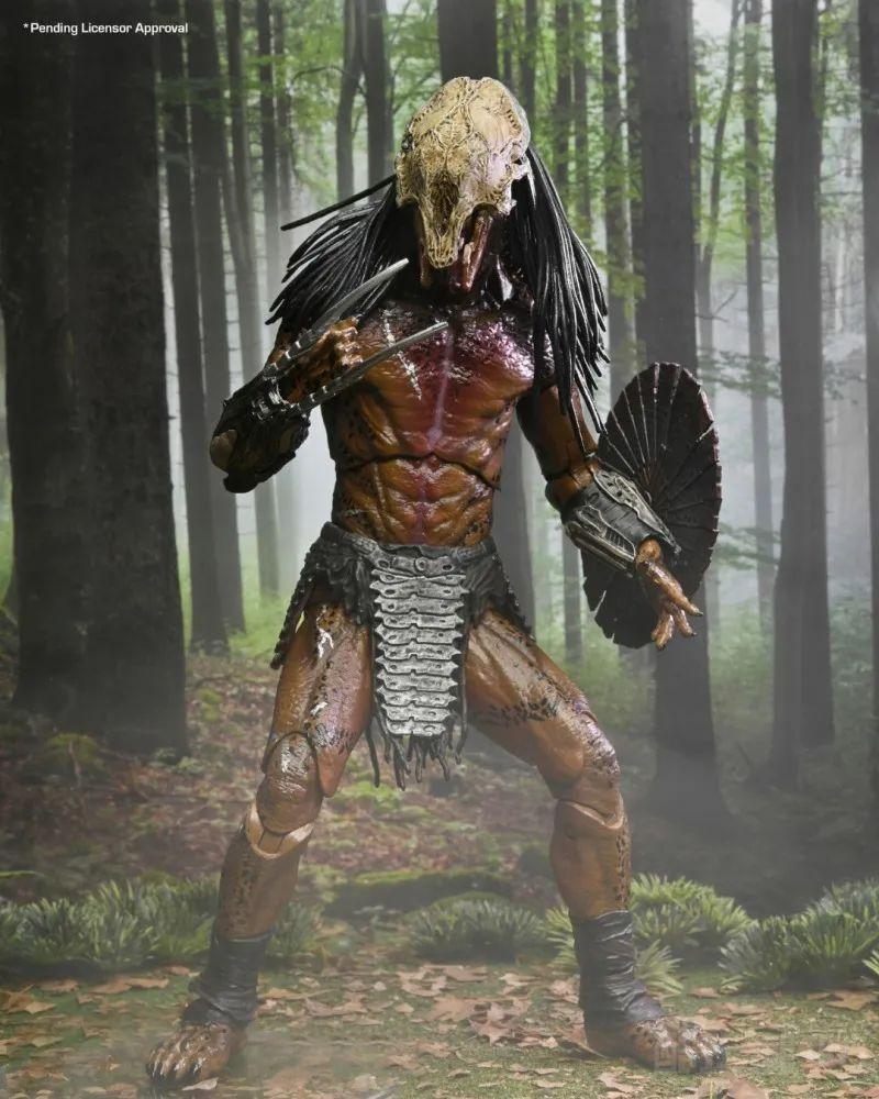 NECA《铁血战士：兽猎者》野性铁血战士（Feral Predator）7 吋可动人偶 招牌兽骨面罩再现！ -4