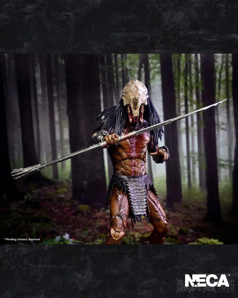 NECA《铁血战士：兽猎者》野性铁血战士（Feral Predator）7 吋可动人偶 招牌兽骨面罩再现！ -8