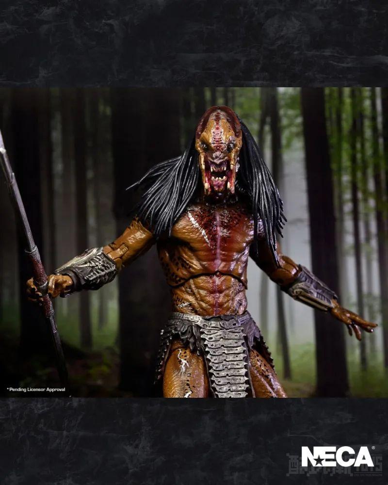 NECA《铁血战士：兽猎者》野性铁血战士（Feral Predator）7 吋可动人偶 招牌兽骨面罩再现！ -10