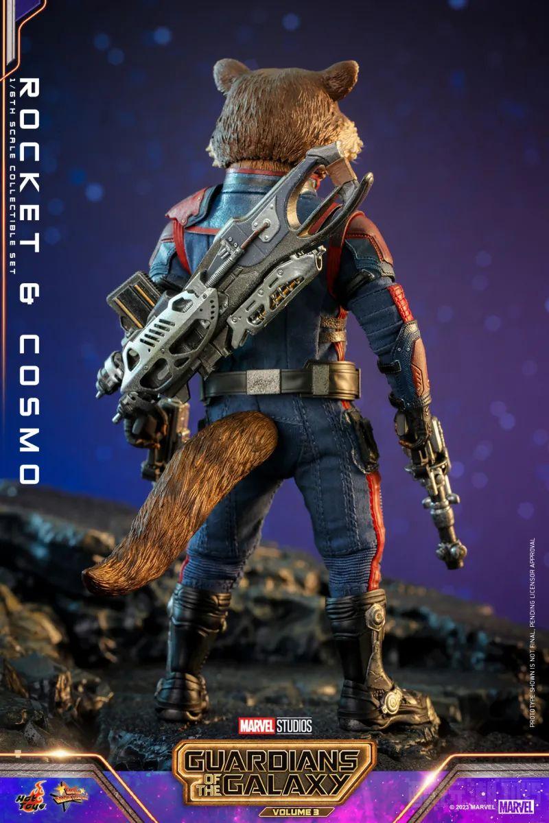Hot Toys《银河护卫队3》“火箭＆太空狗科斯莫”（Rocket and Cosmo）1/6 比例收藏套组 -3