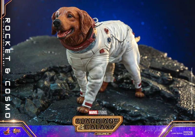 Hot Toys《银河护卫队3》“火箭＆太空狗科斯莫”（Rocket and Cosmo）1/6 比例收藏套组 -6