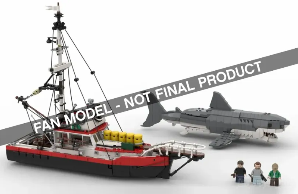 大白鲨和一只猫！即将成为新套装~乐高IDEAS平台2022年第三轮审查结果出炉 -3