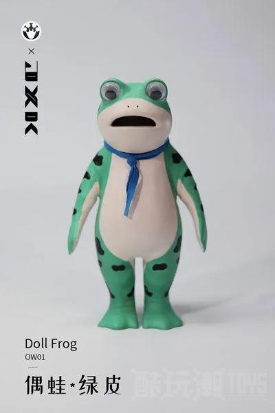 累死本喵了～JxK Studio“绿皮偶蛙”涂装完成品 青蛙布偶装头套藏不住的中之猫！ -2