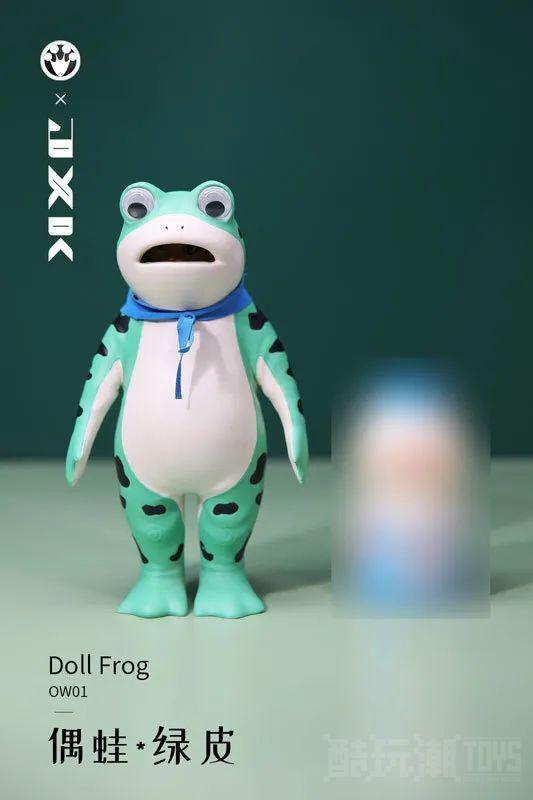 累死本喵了～JxK Studio“绿皮偶蛙”涂装完成品 青蛙布偶装头套藏不住的中之猫！ -3