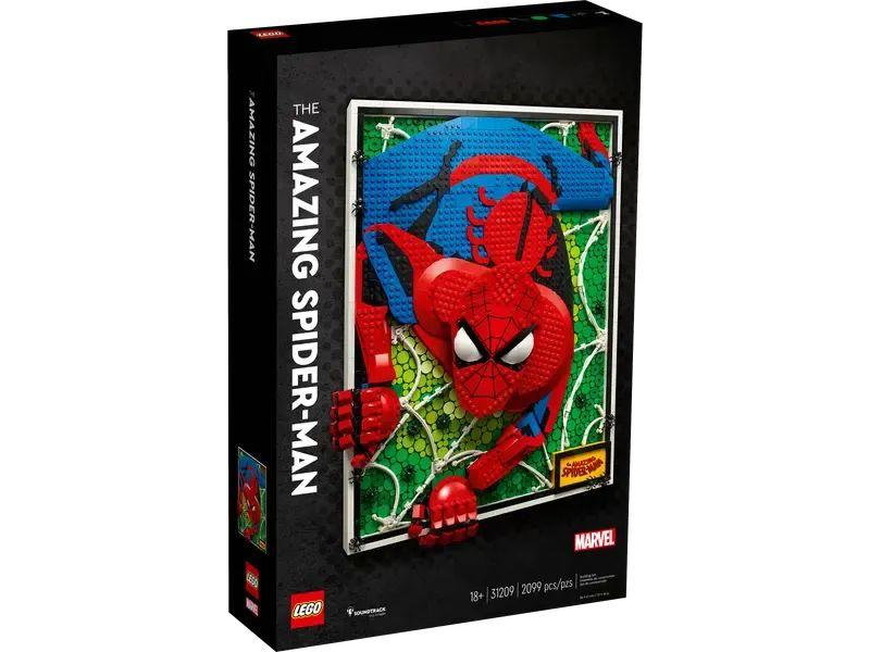 2099片颗粒1699元!乐高艺术系列31209 超凡蜘蛛侠正式公布 -1 2099片颗粒1699元!乐高艺术系列31209 超凡蜘蛛侠正式公布 -1