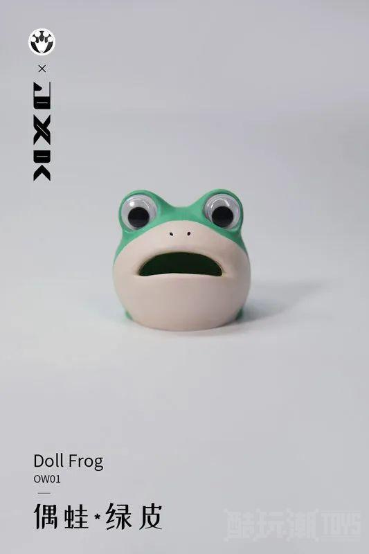 累死本喵了～JxK Studio“绿皮偶蛙”涂装完成品 青蛙布偶装头套藏不住的中之猫！ -7