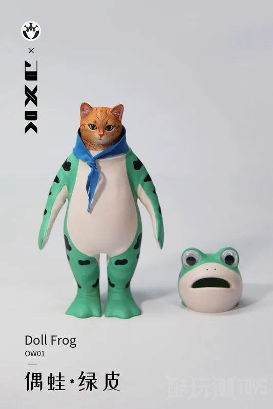 累死本喵了～JxK Studio“绿皮偶蛙”涂装完成品 青蛙布偶装头套藏不住的中之猫！ -8
