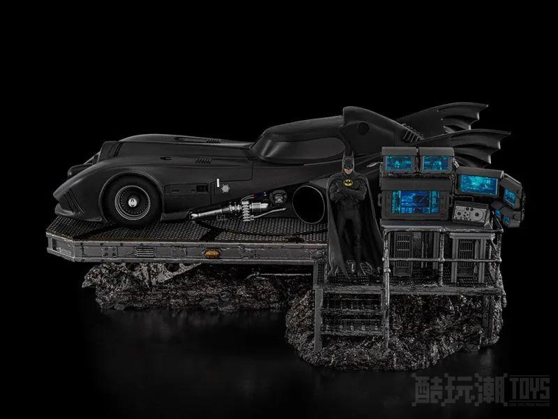 Iron Studios《闪电侠》蝙蝠车 Batmobile 1/10比例 Deluxe Art Scale 系列雕像 -3