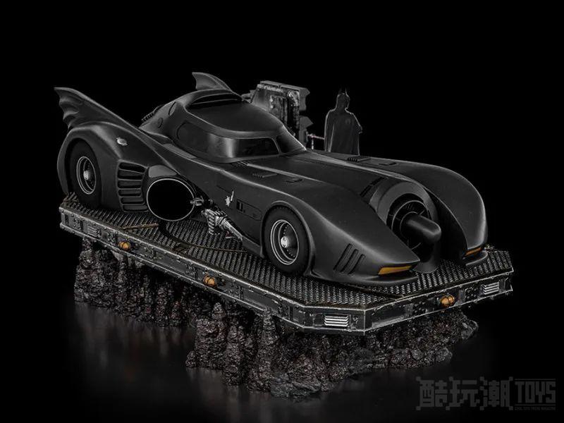 Iron Studios《闪电侠》蝙蝠车 Batmobile 1/10比例 Deluxe Art Scale 系列雕像 -4
