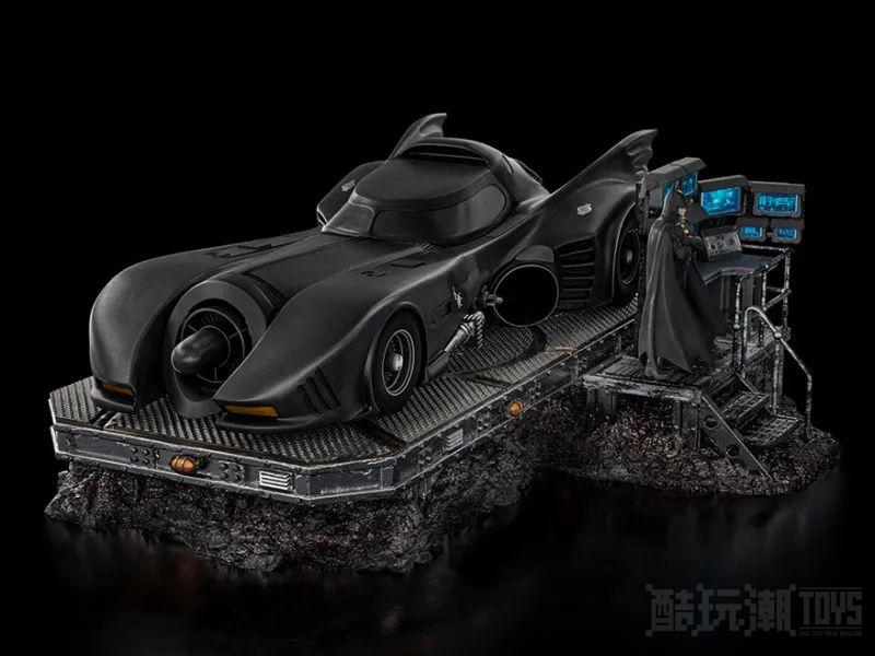 Iron Studios《闪电侠》蝙蝠车 Batmobile 1/10比例 Deluxe Art Scale 系列雕像 -5