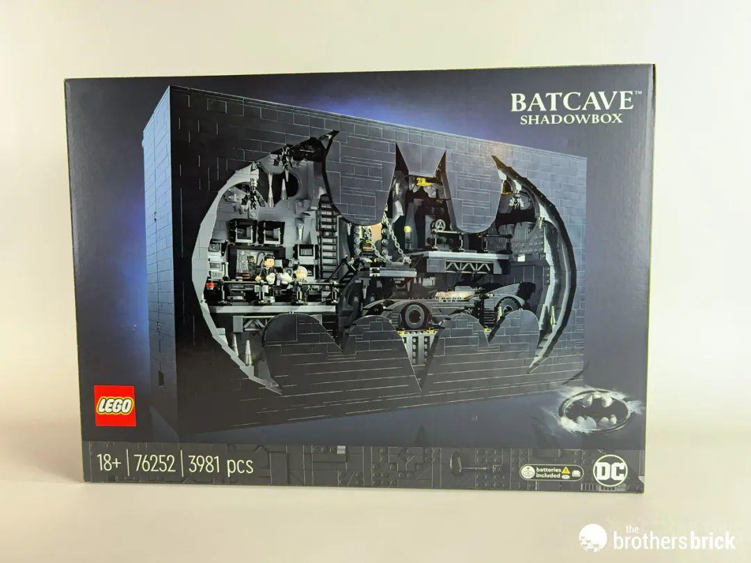 乐高DC超英系列76252蝙蝠洞—影盒开箱评测 -1