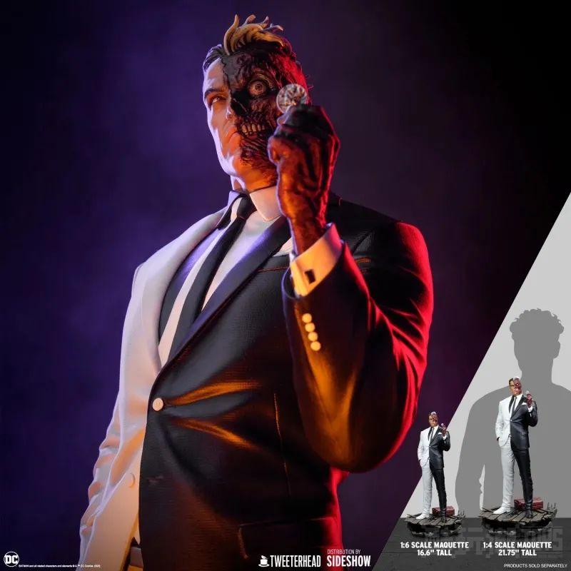 Tweeterhead DC“双面人”全身雕像 1/6、1/4 两种比例同步登场！ -1